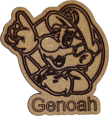 Magnet - Personnage Mario personnalisable